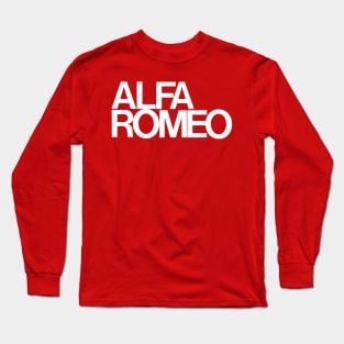 Alfa Romeo Long Sleeve T-Shirt